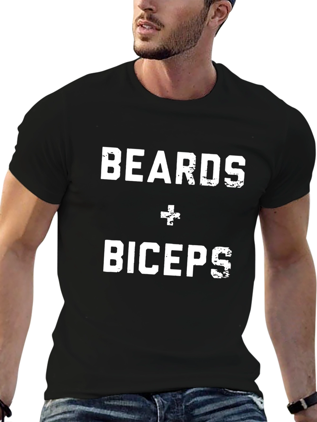 Beards and Biceps Graphic T-Shirt