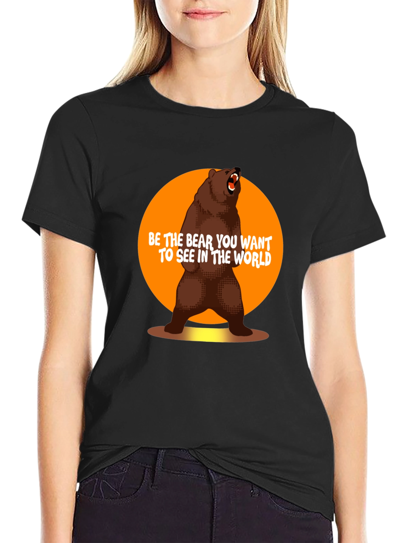 Be the Bear T-Shirt - Inspirational Graphic Tee