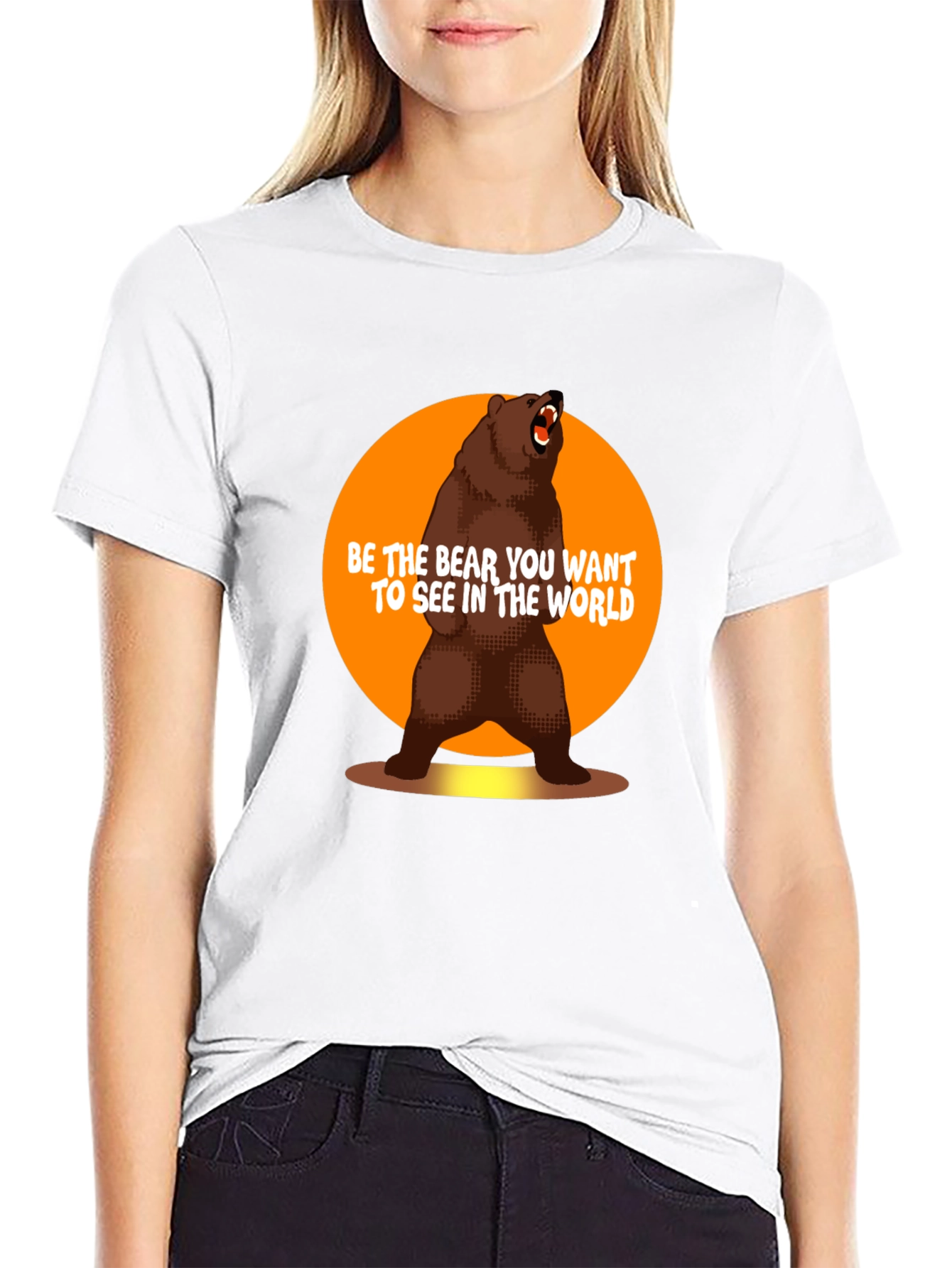 Be the Bear T-Shirt - Inspirational Graphic Tee