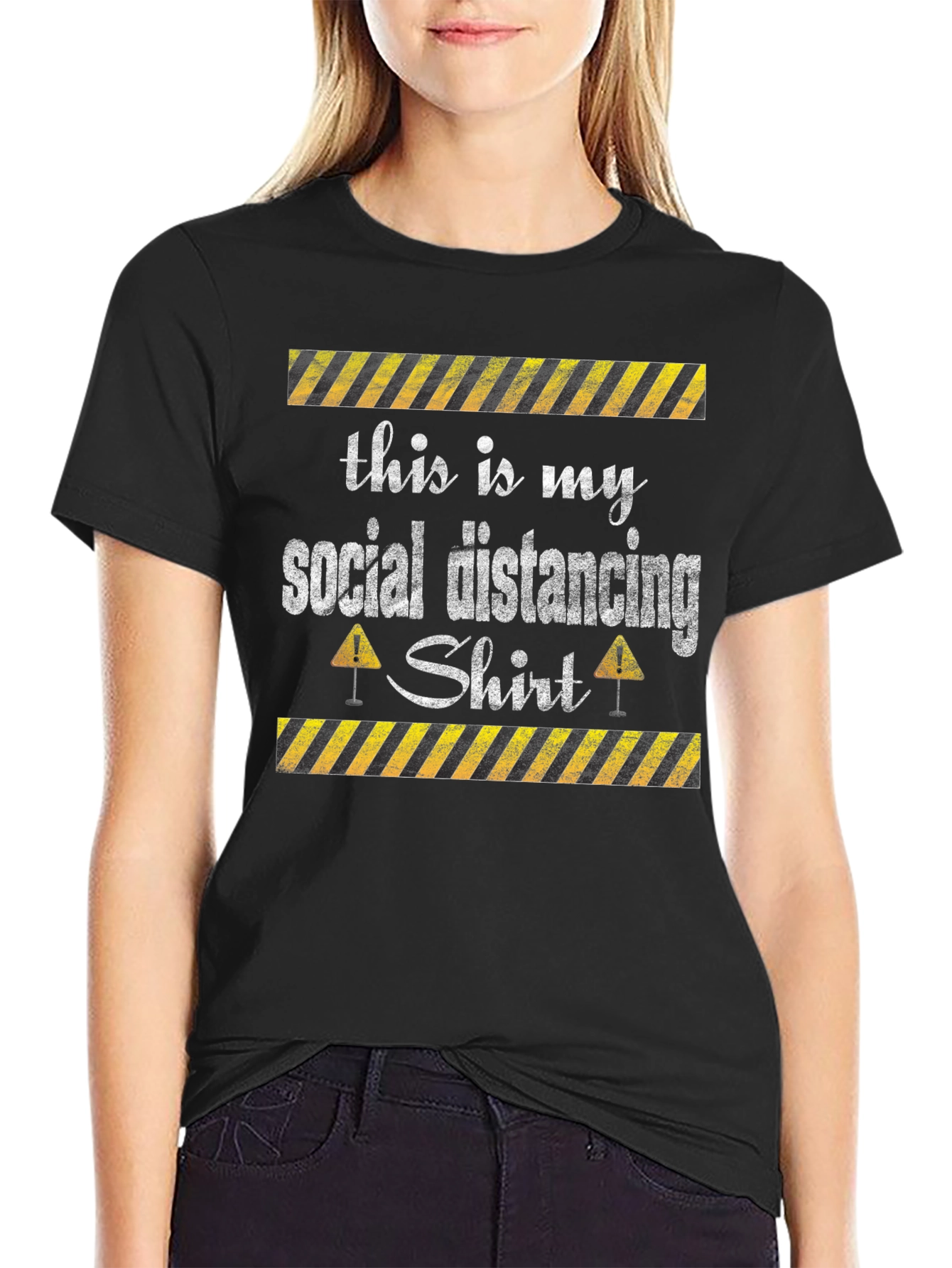 Social Distancing Shirt - Funny Novelty Tee
