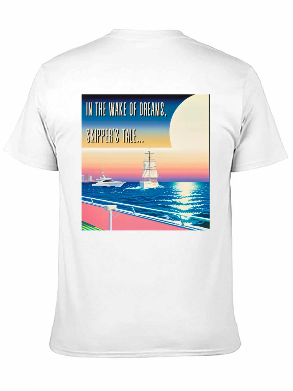 Skippers Tale T-Shirt - Dreamy Nautical Design