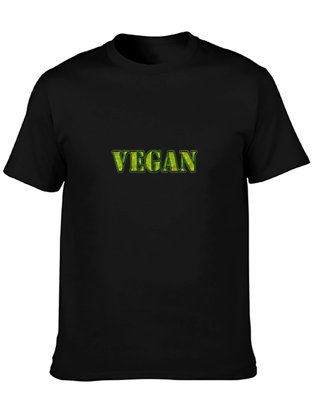 Vegan T-Shirt - Stylish & Comfortable Black Tee