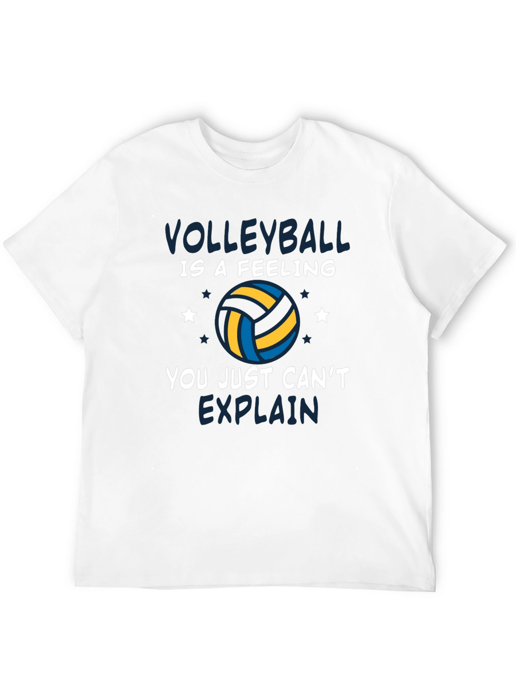 Volleyball Is A Feeling Graphic T-Shirt