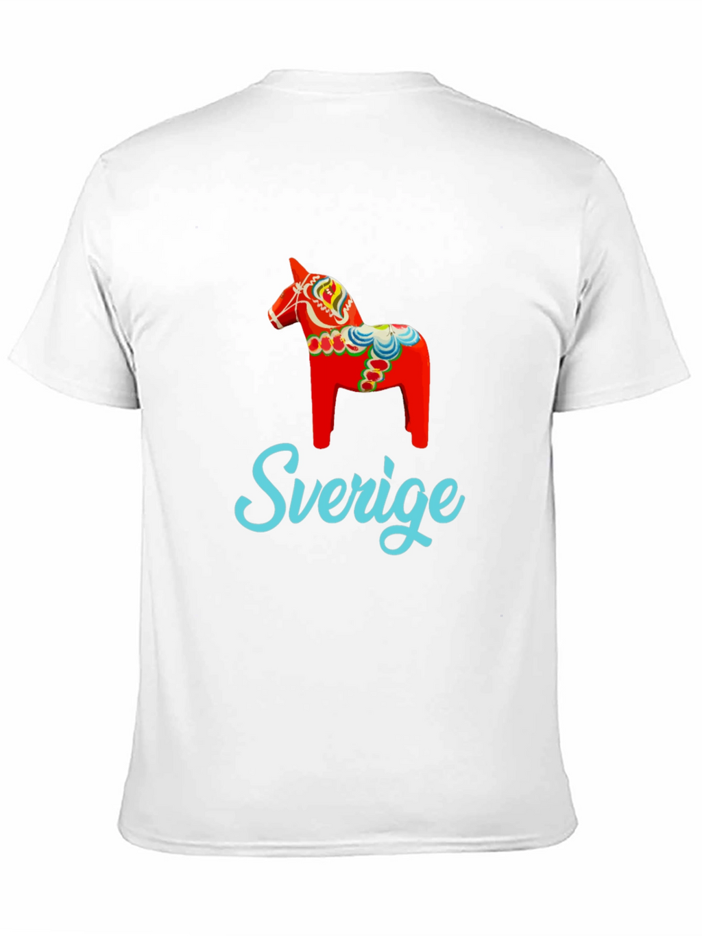 Sweden Dala Horse Graphic T-Shirt