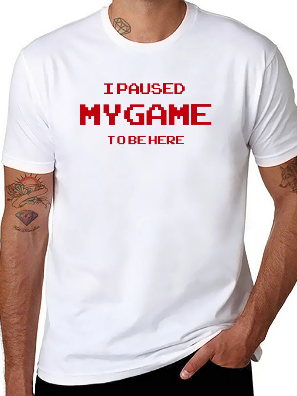 I Paused My Game T-Shirt - Gamer Tee