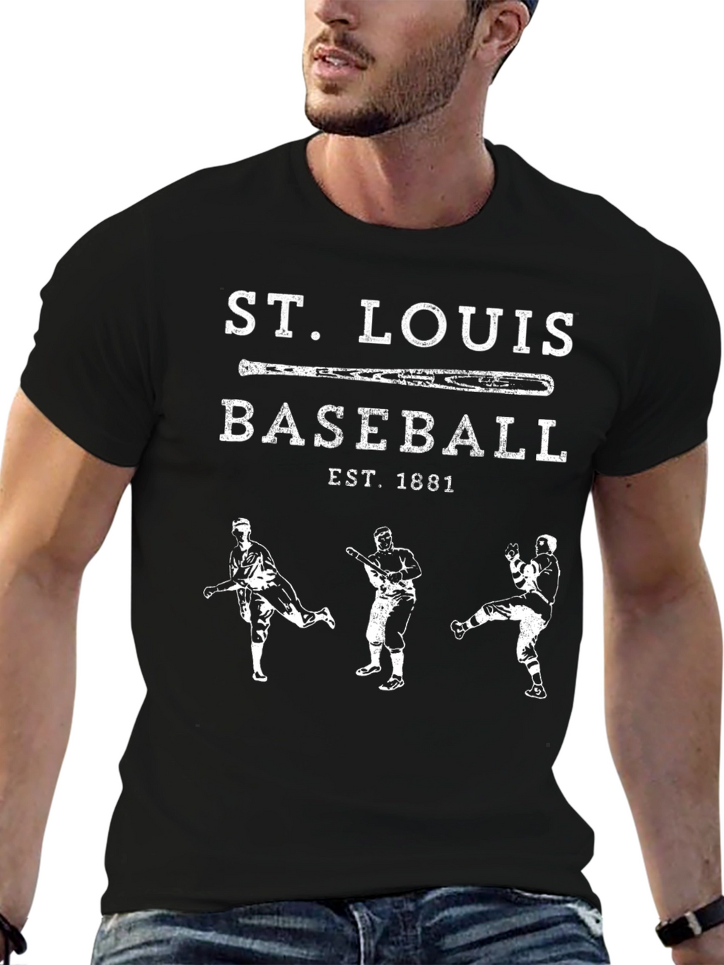 St. Louis Baseball Graphic T-Shirt