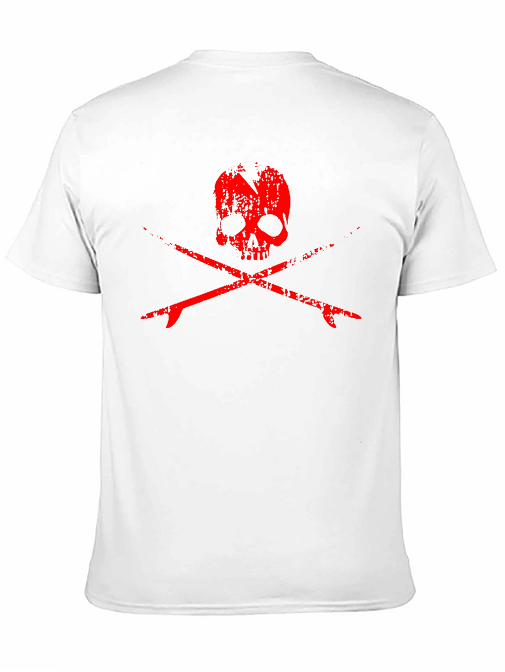 Skull & Surfboards Graphic T-Shirt