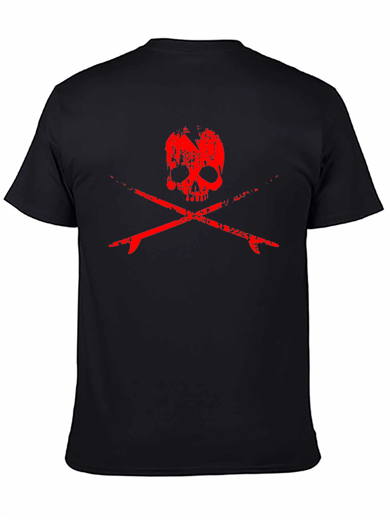 Skull & Surfboards Graphic T-Shirt