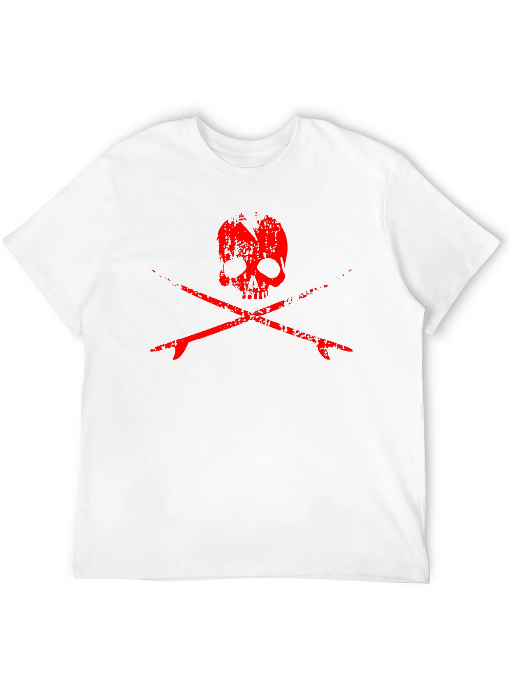 Skull & Surfboards Graphic T-Shirt