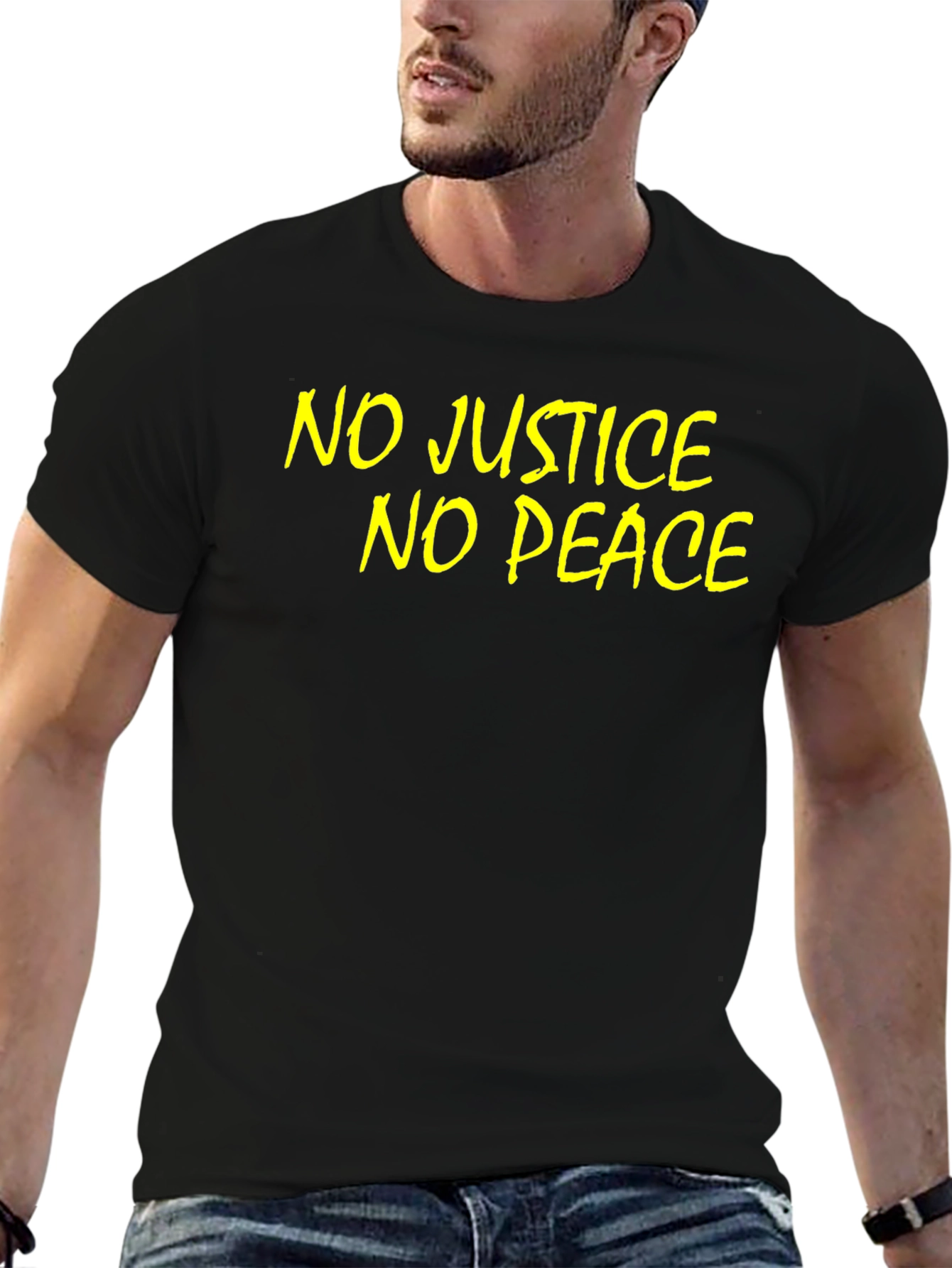 No Justice No Peace T-Shirt Protest BLM