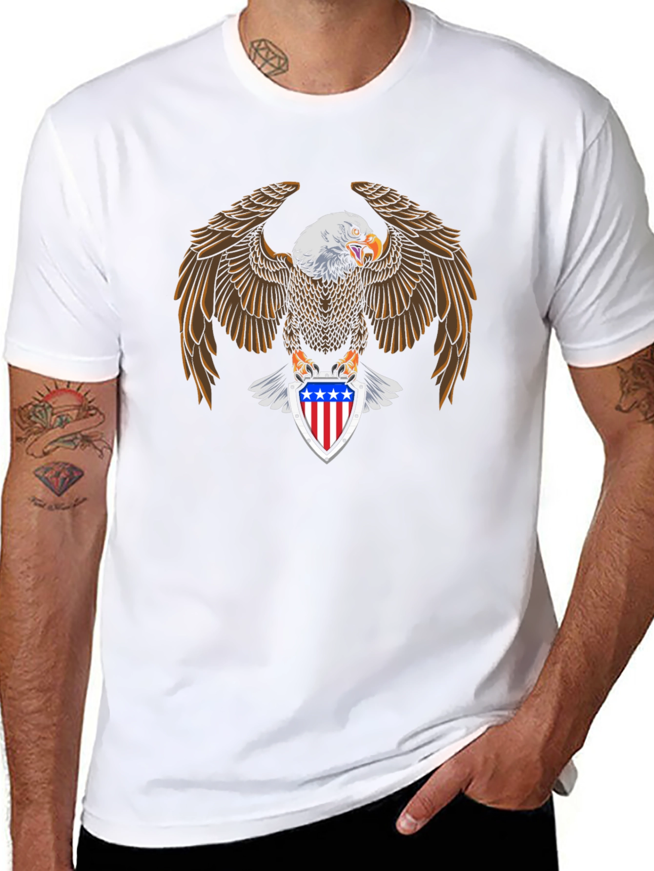 American Eagle Shield Graphic Tee