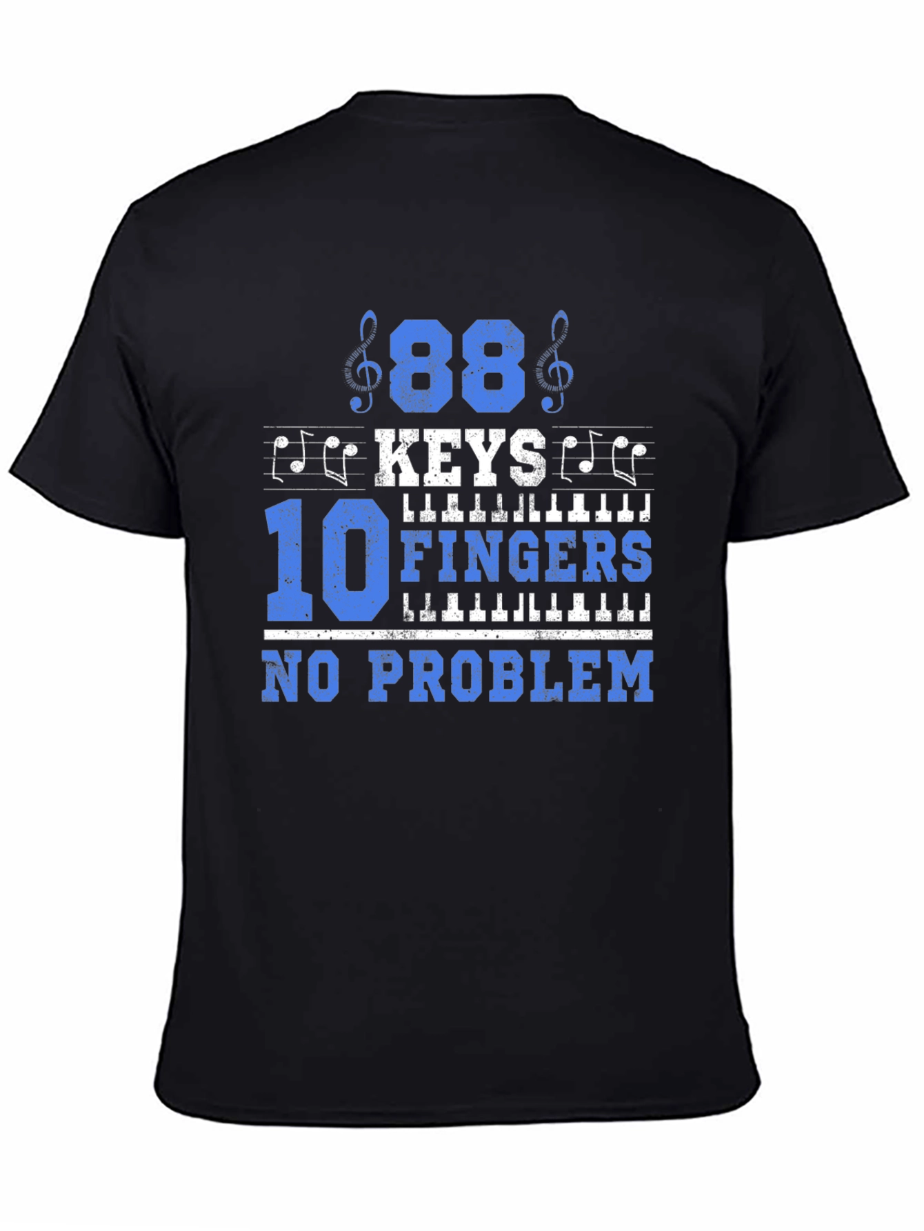 88 Keys 10 Fingers Music Lover T-Shirt