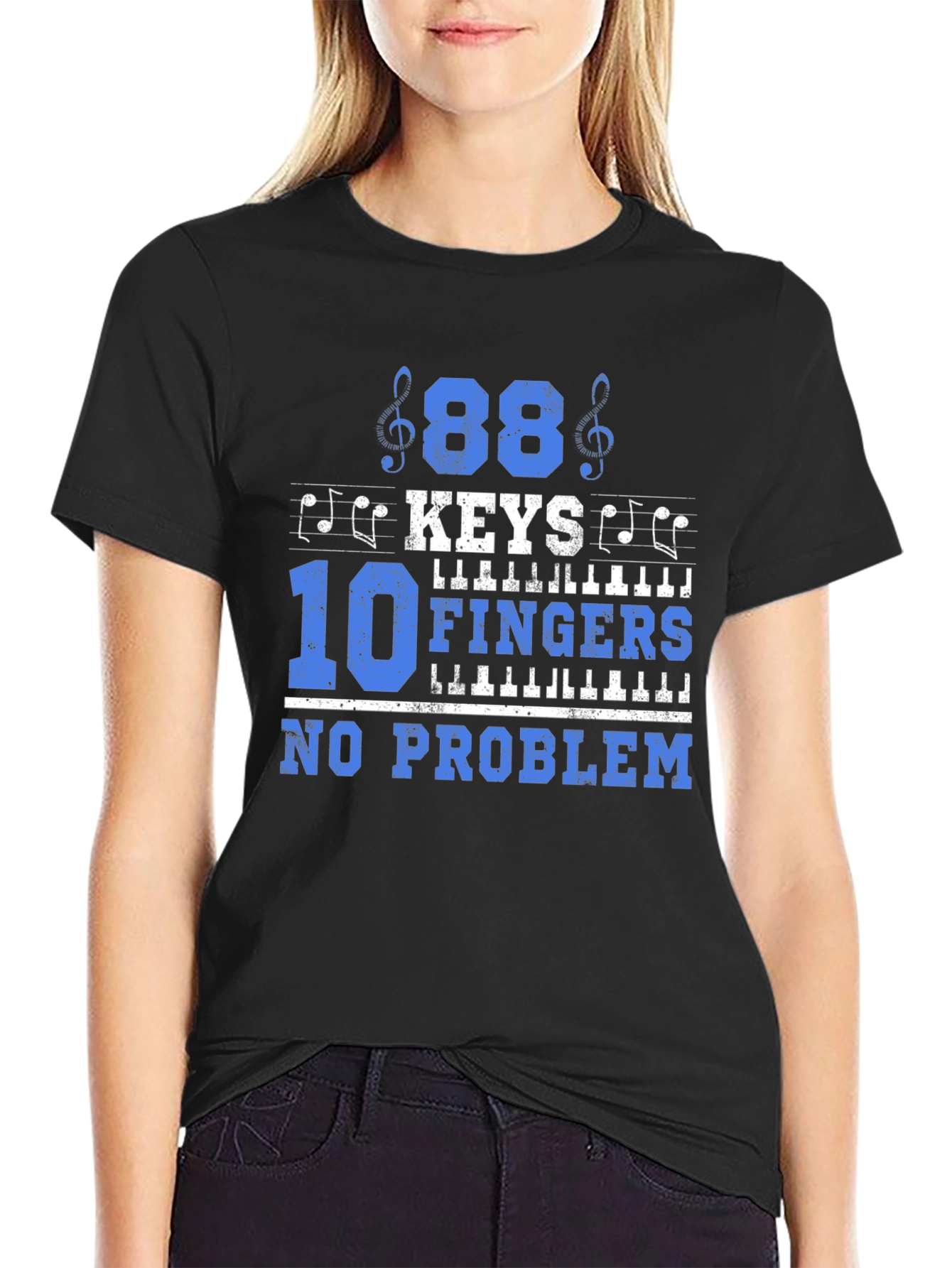 88 Keys 10 Fingers Music Lover T-Shirt
