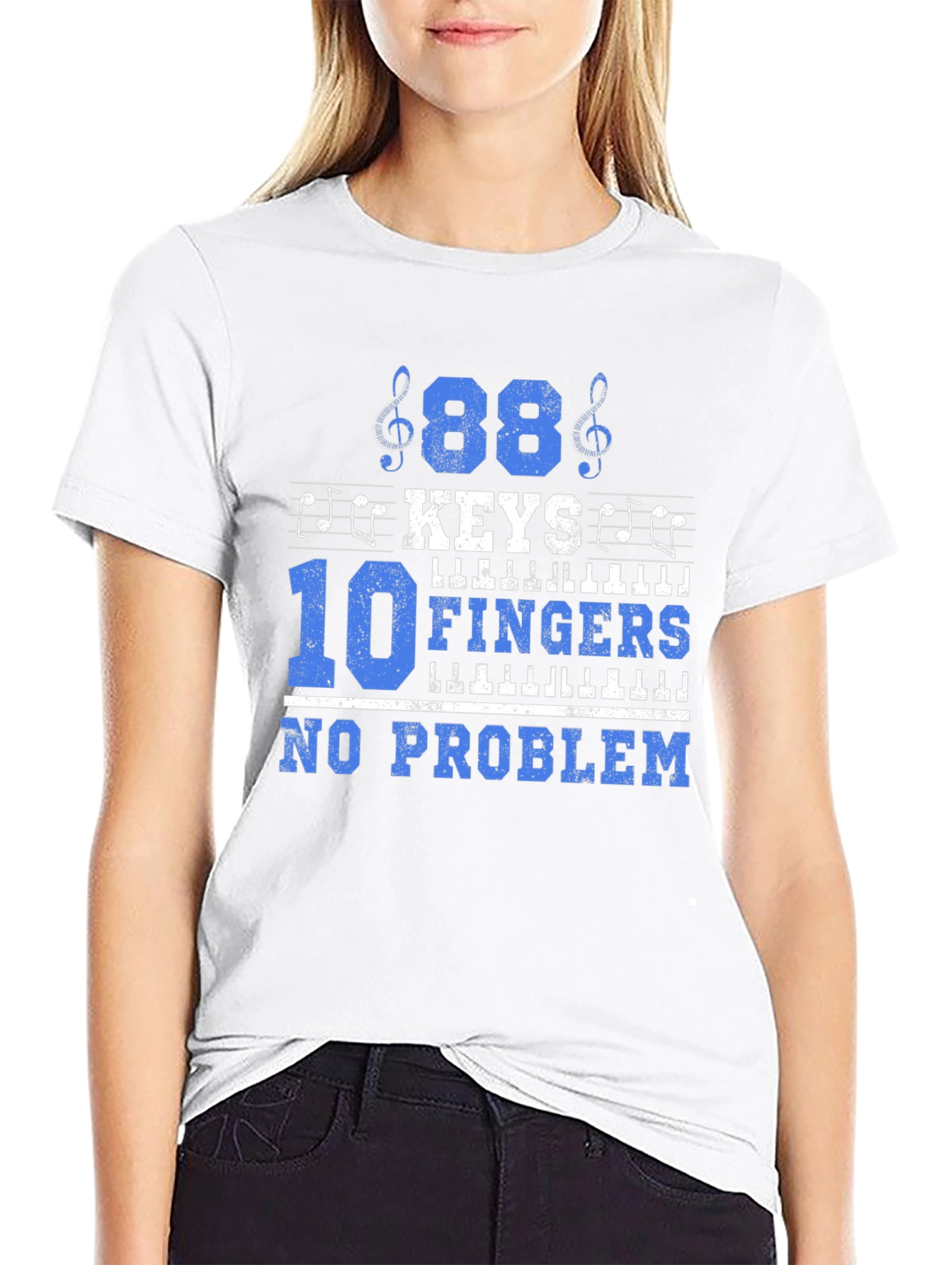 88 Keys 10 Fingers Music Lover T-Shirt