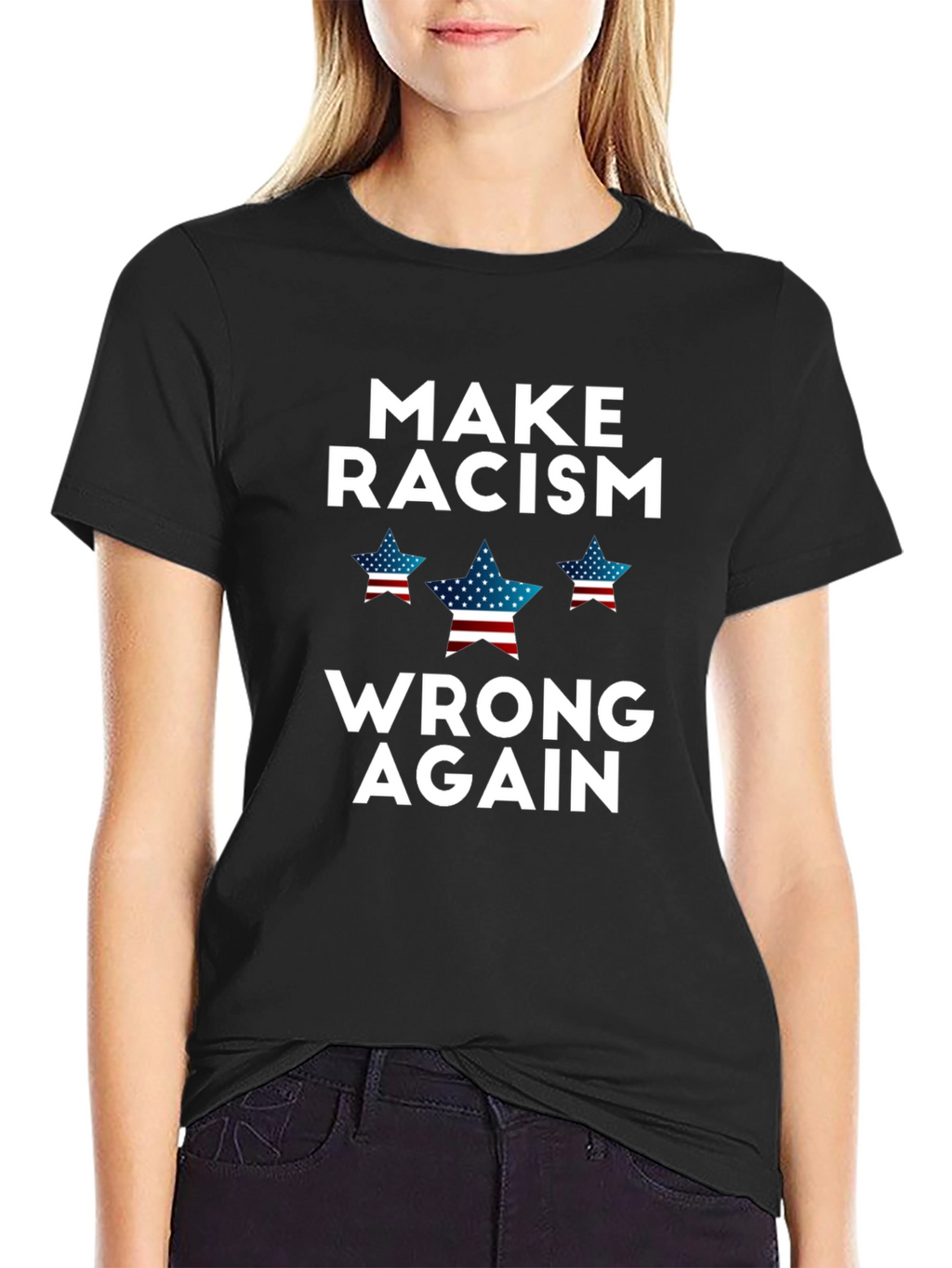 Make Racism Wrong Again Graphic T-Shirt