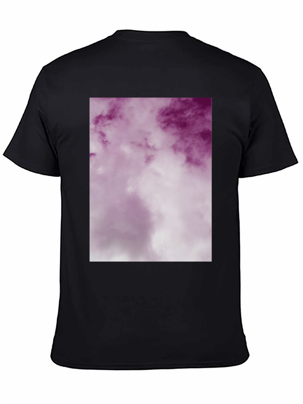 Purple Cloud Graphic T-Shirt
