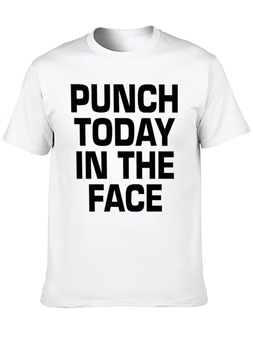 Punch Today in the Face Graphic Tee - Black