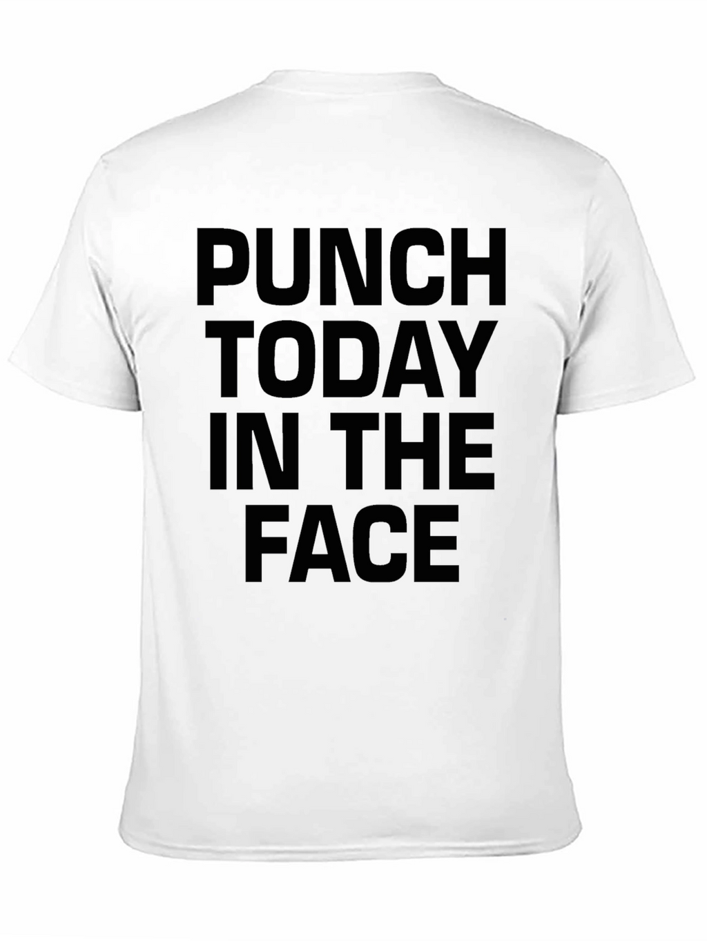 Punch Today in the Face Graphic Tee - Black