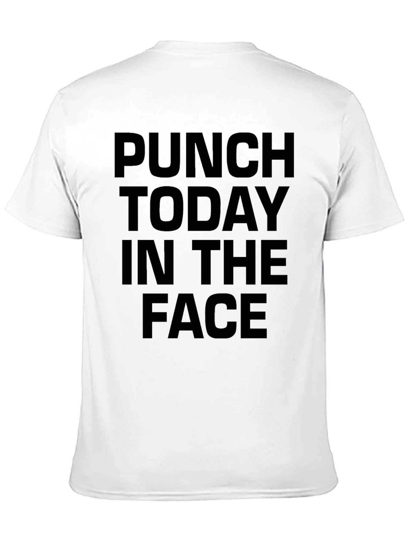 Punch Today in the Face Graphic Tee - Black