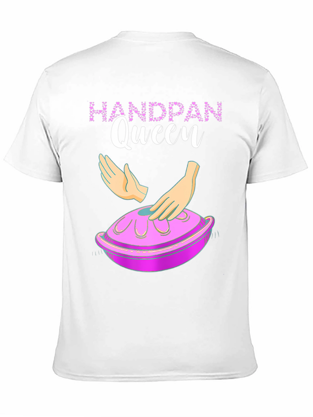 Handpan Queen Graphic Tee - Musical Instrument T-Shirt