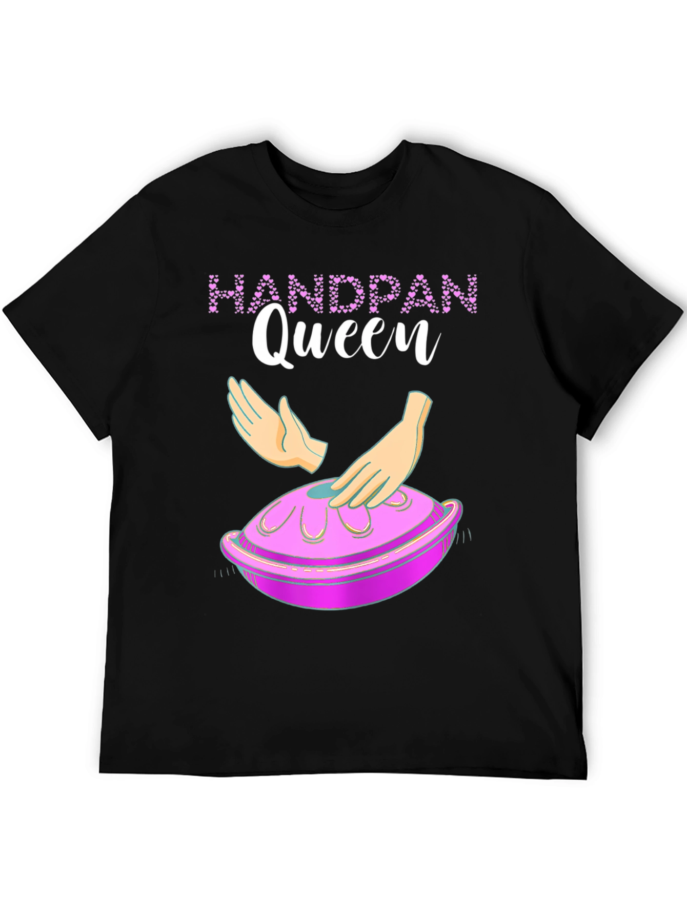 Handpan Queen Graphic Tee - Musical Instrument T-Shirt