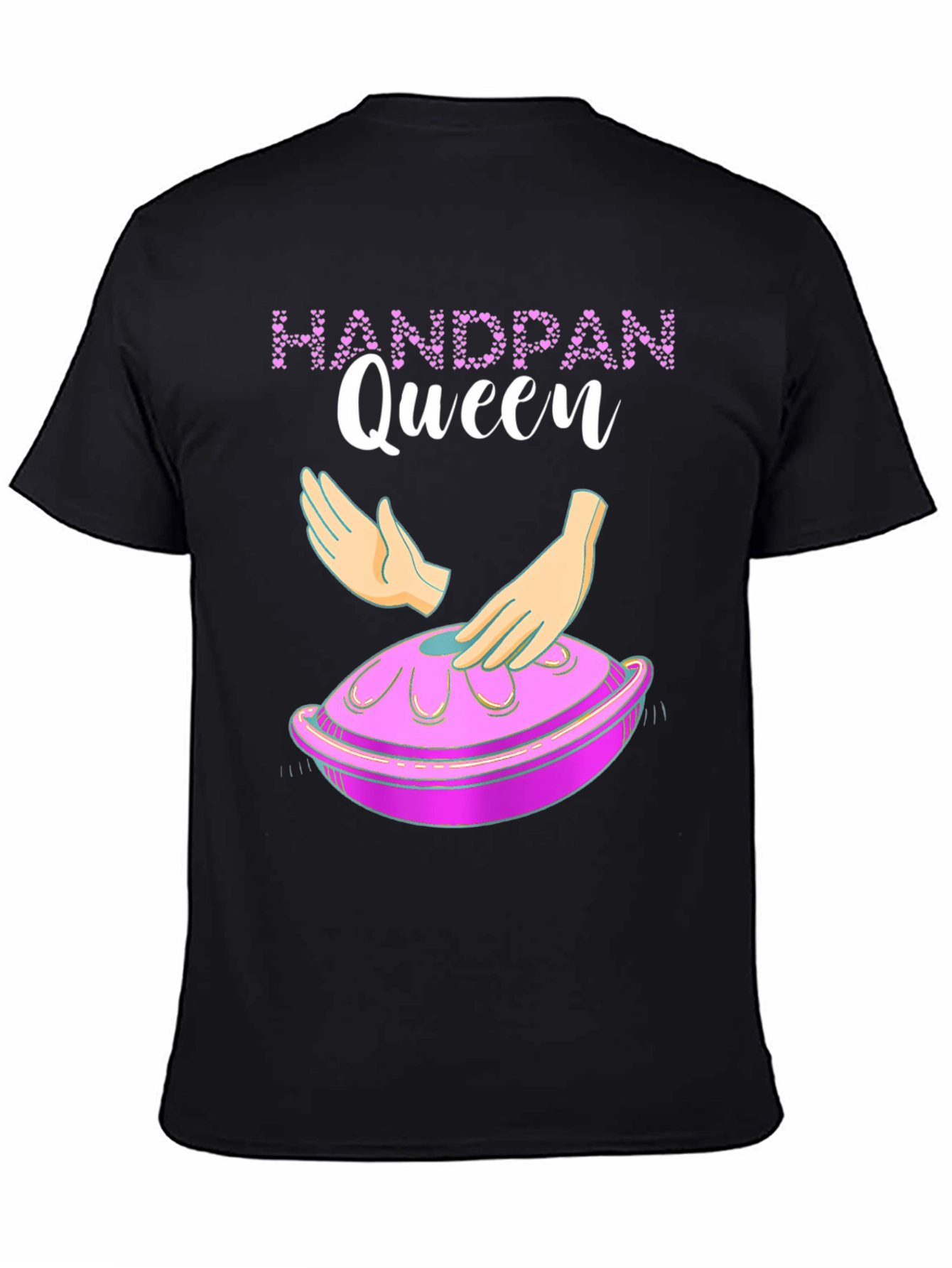 Handpan Queen Graphic Tee - Musical Instrument T-Shirt