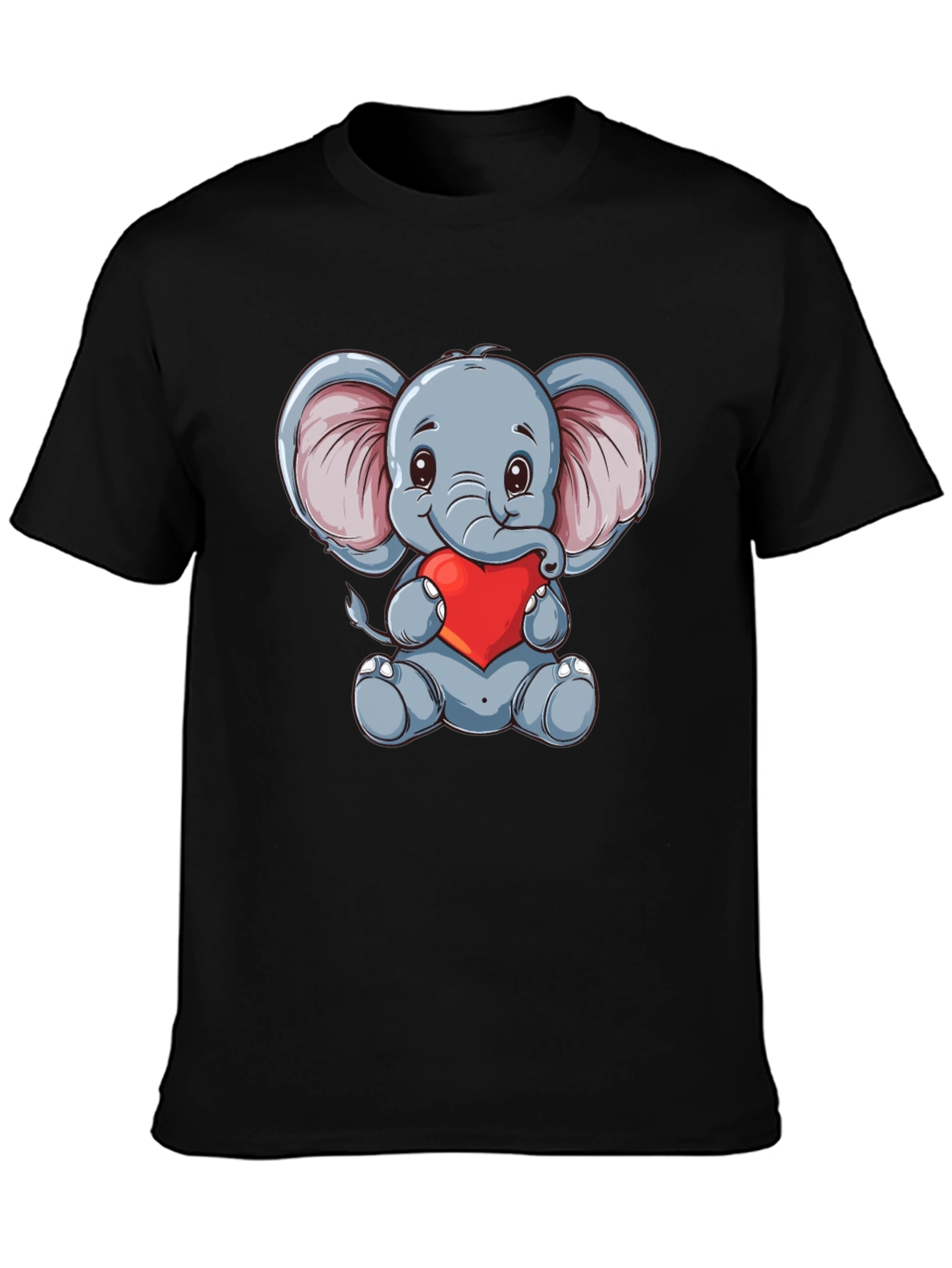 Elephant Heart Graphic T-Shirt