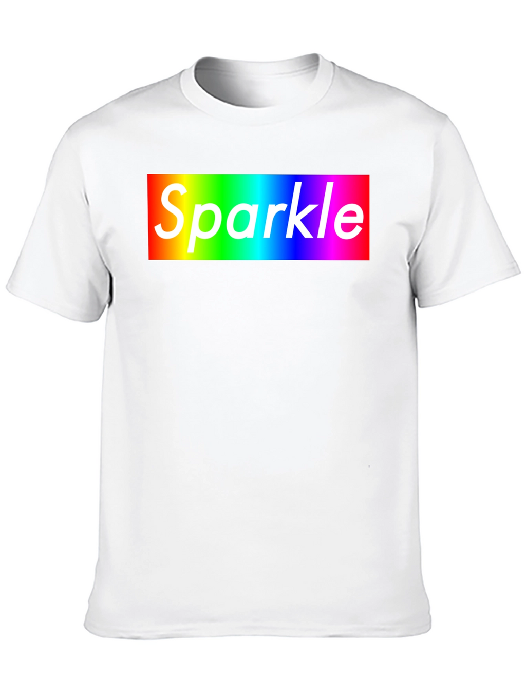 Rainbow Sparkle T-Shirt - Bold Graphic Tee