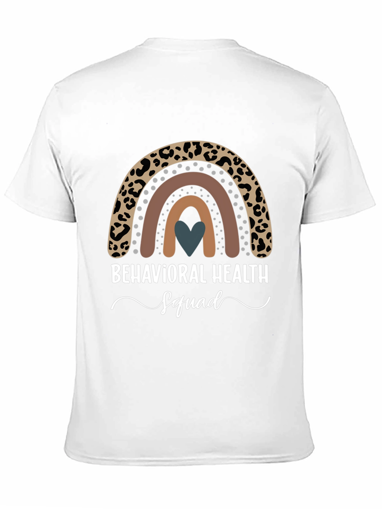 Behavioral Health Squad Rainbow Graphic Tee