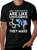 ABA Therapist Unicorn T-Shirt