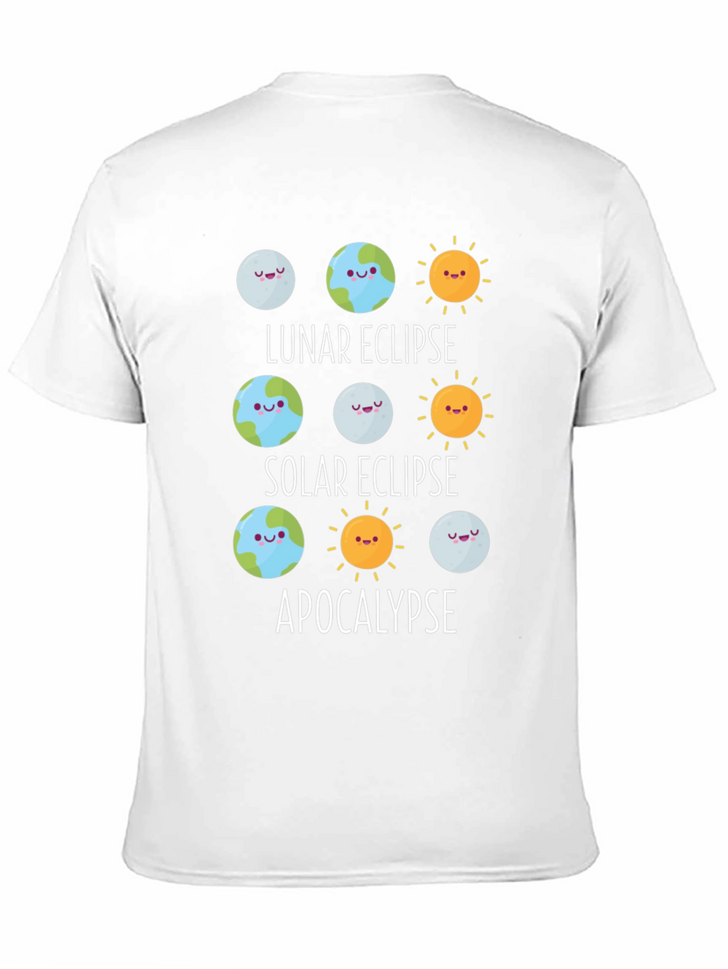 Eclipse & Apocalypse Graphic T-Shirt - Funny Astronomy Tee