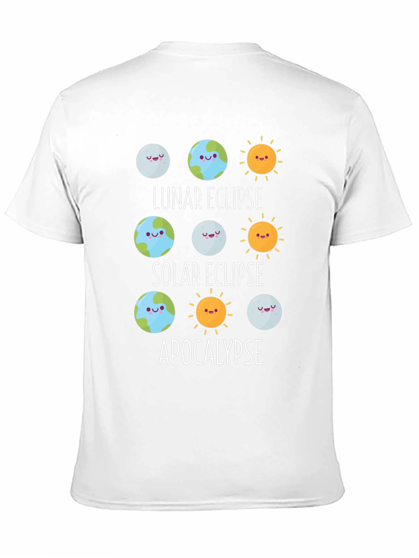 Eclipse & Apocalypse Graphic T-Shirt - Funny Astronomy Tee