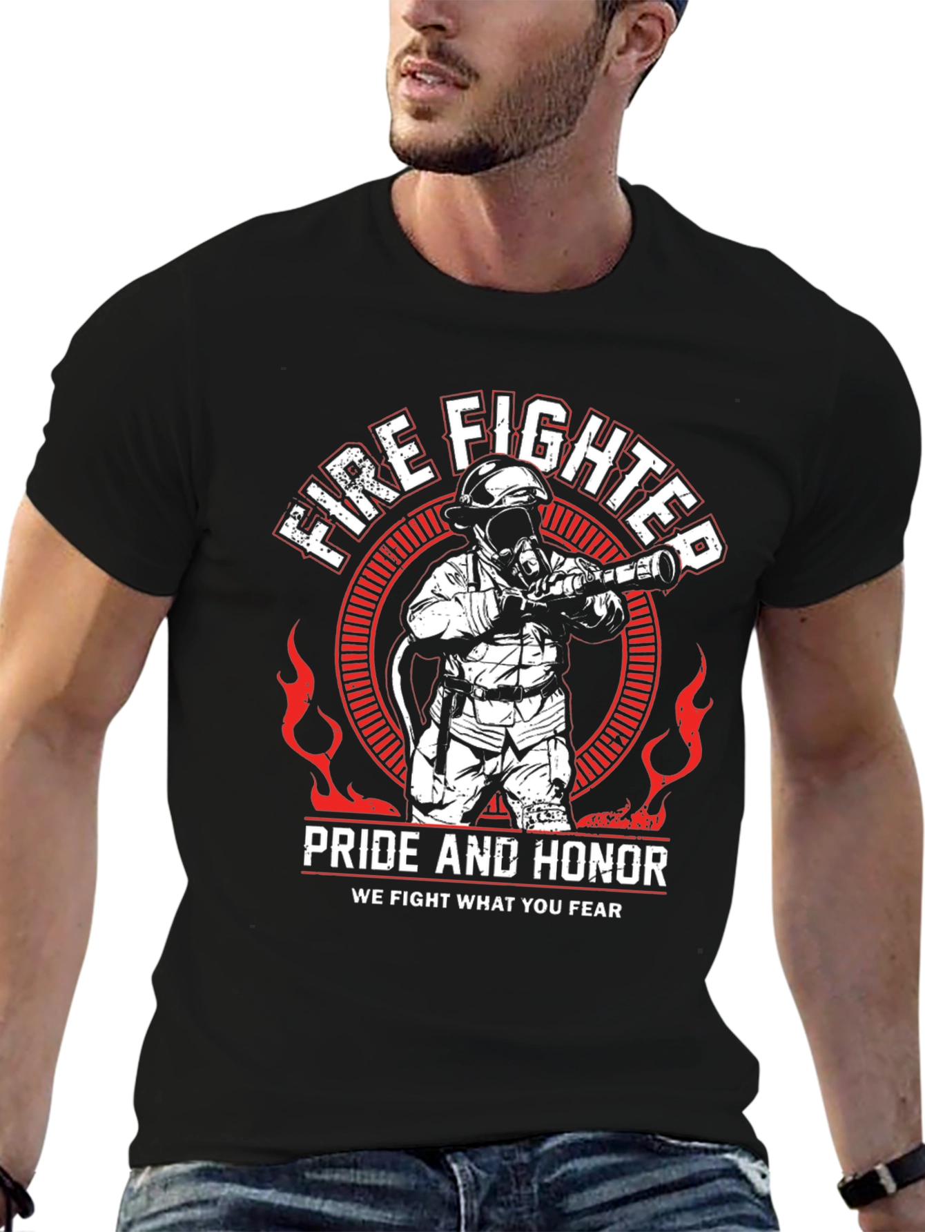 Firefighter Pride and Honor T-Shirt