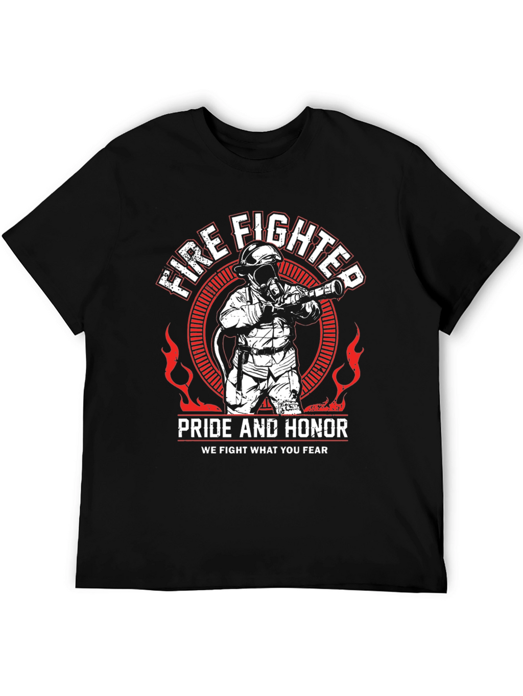 Firefighter Pride and Honor T-Shirt