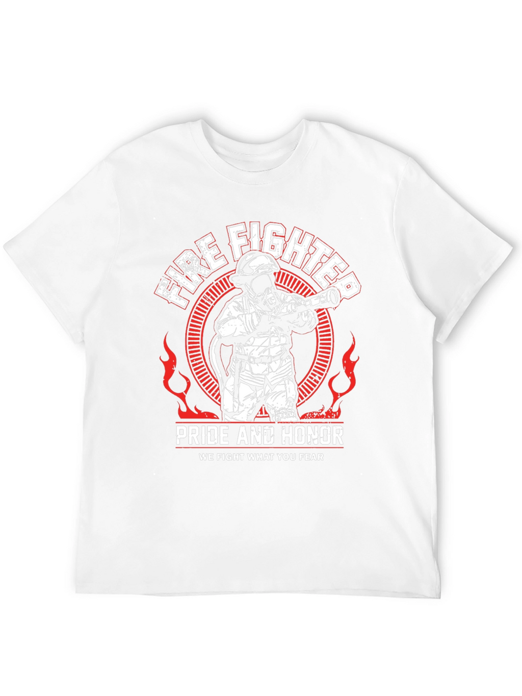 Firefighter Pride and Honor T-Shirt