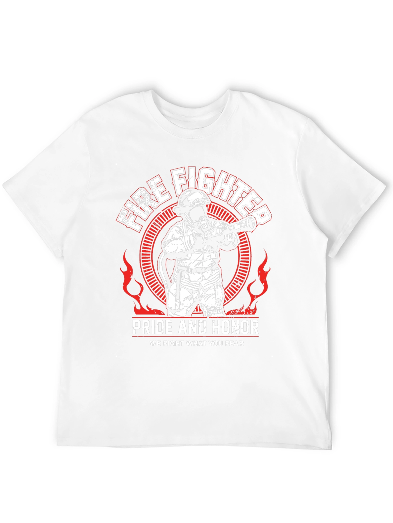 Firefighter Pride and Honor T-Shirt
