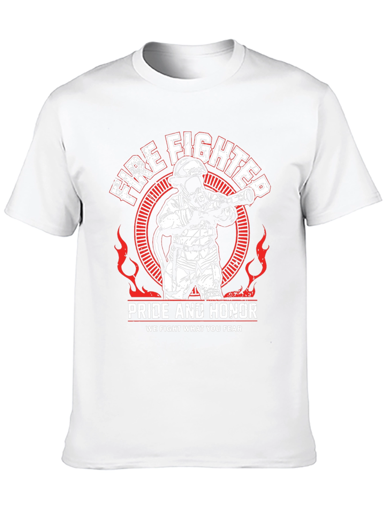 Firefighter Pride and Honor T-Shirt
