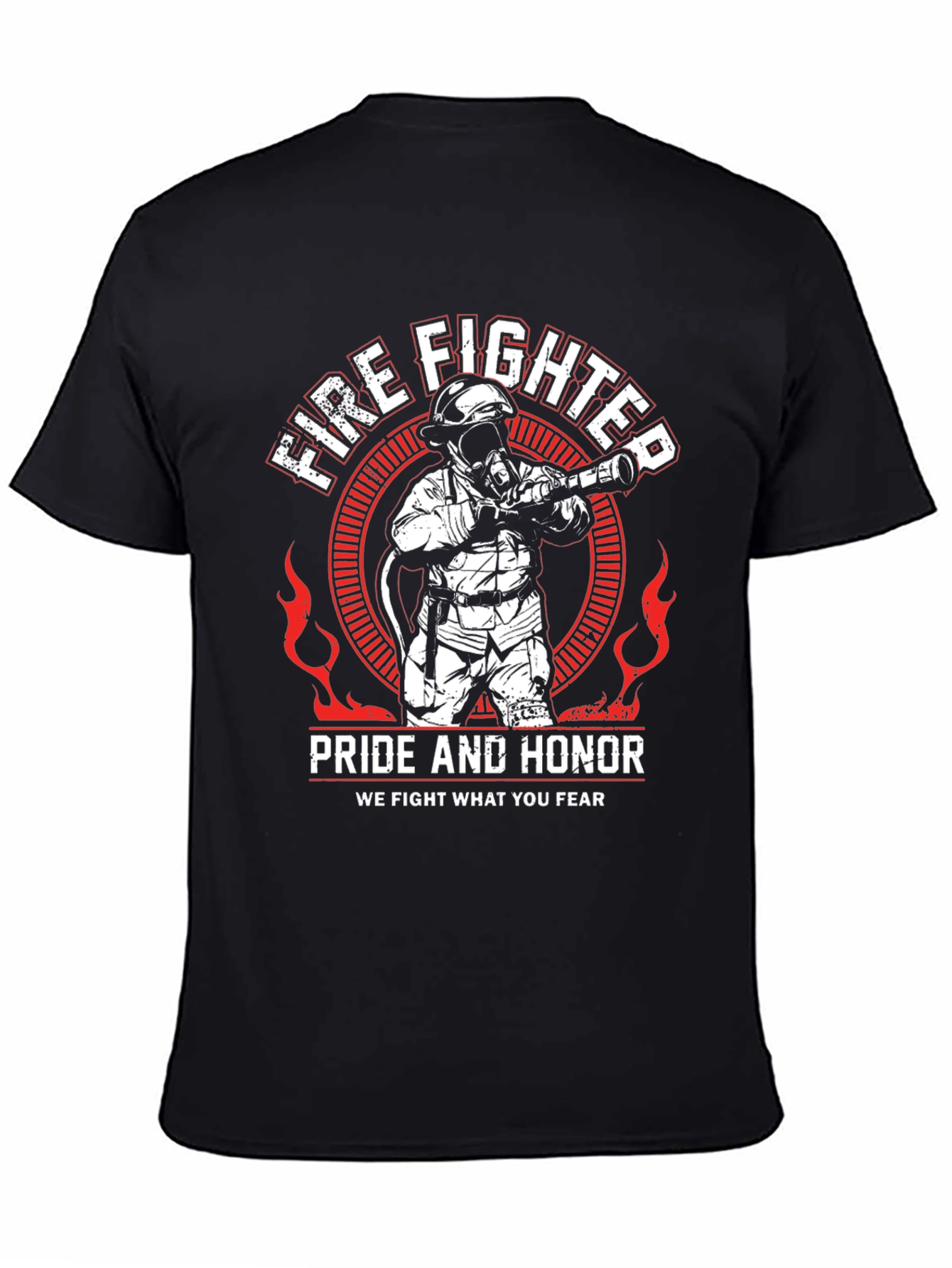 Firefighter Pride and Honor T-Shirt