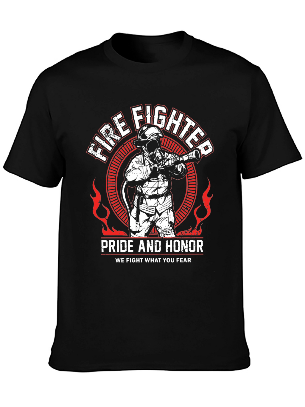 Firefighter Pride and Honor T-Shirt