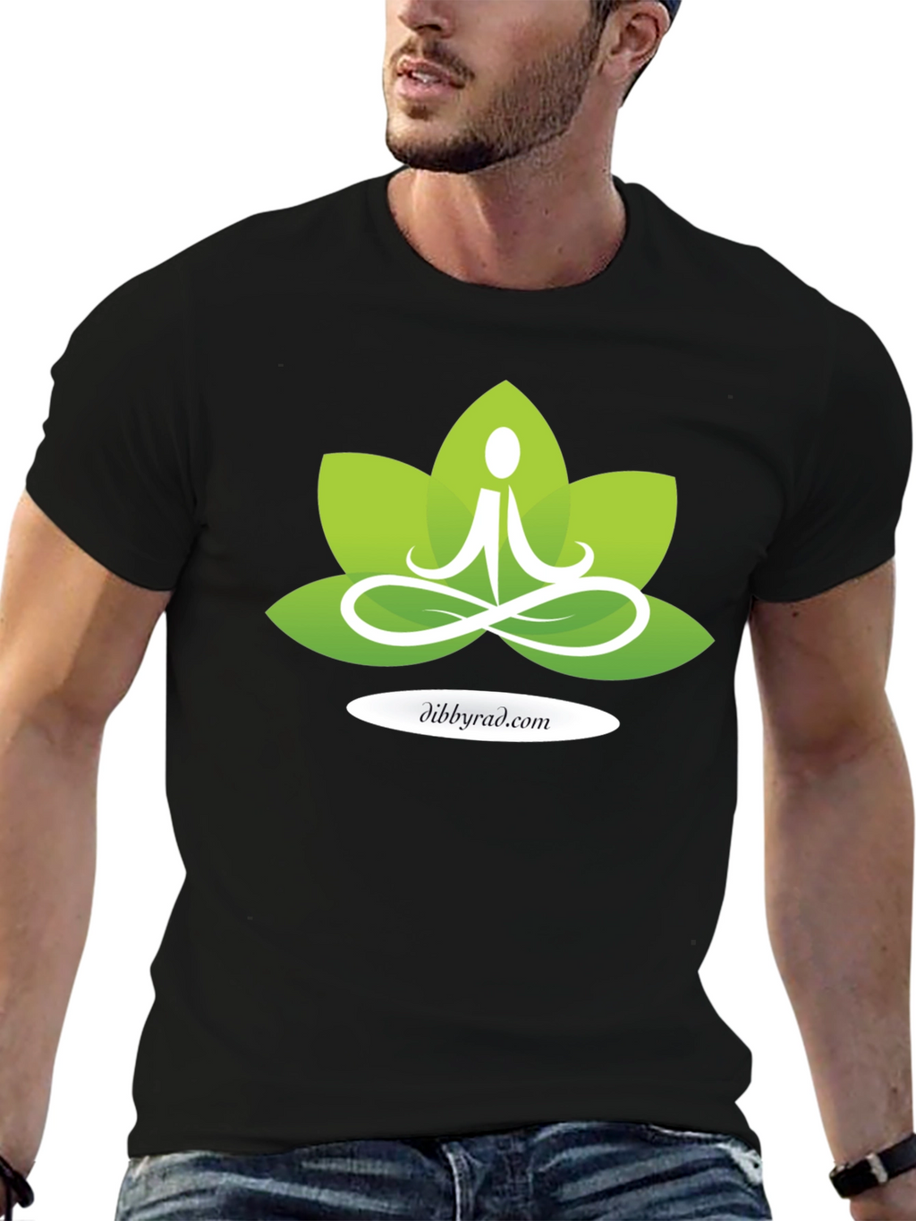 Yoga Lotus T-Shirt - Meditation Design Tee