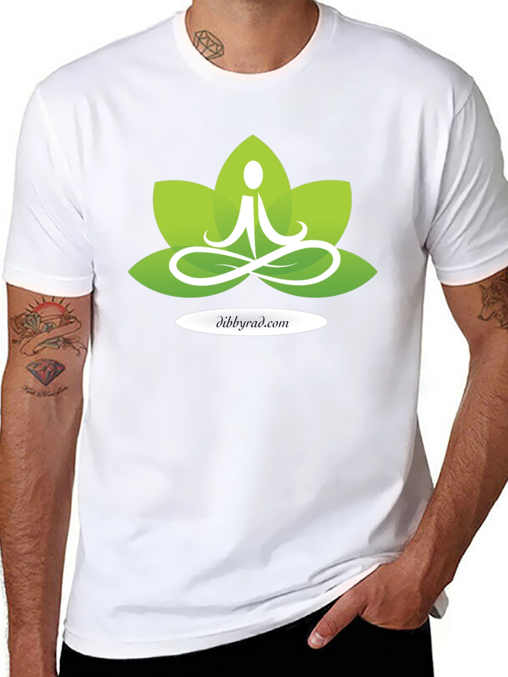 Yoga Lotus T-Shirt - Meditation Design Tee