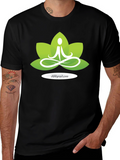 Yoga Lotus T-Shirt - Meditation Design Tee