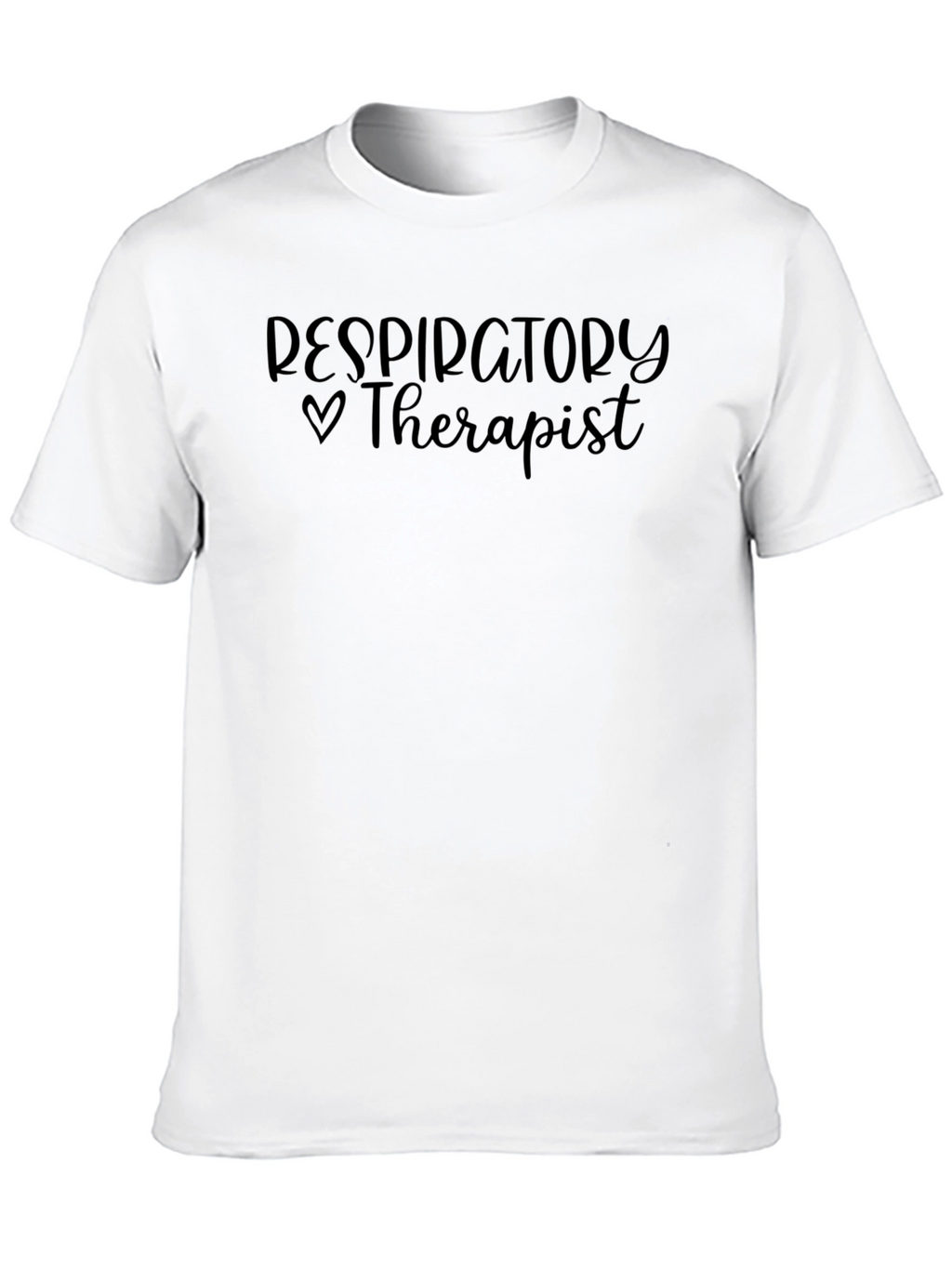 Respiratory Therapist Heart T-Shirt Medical Tee