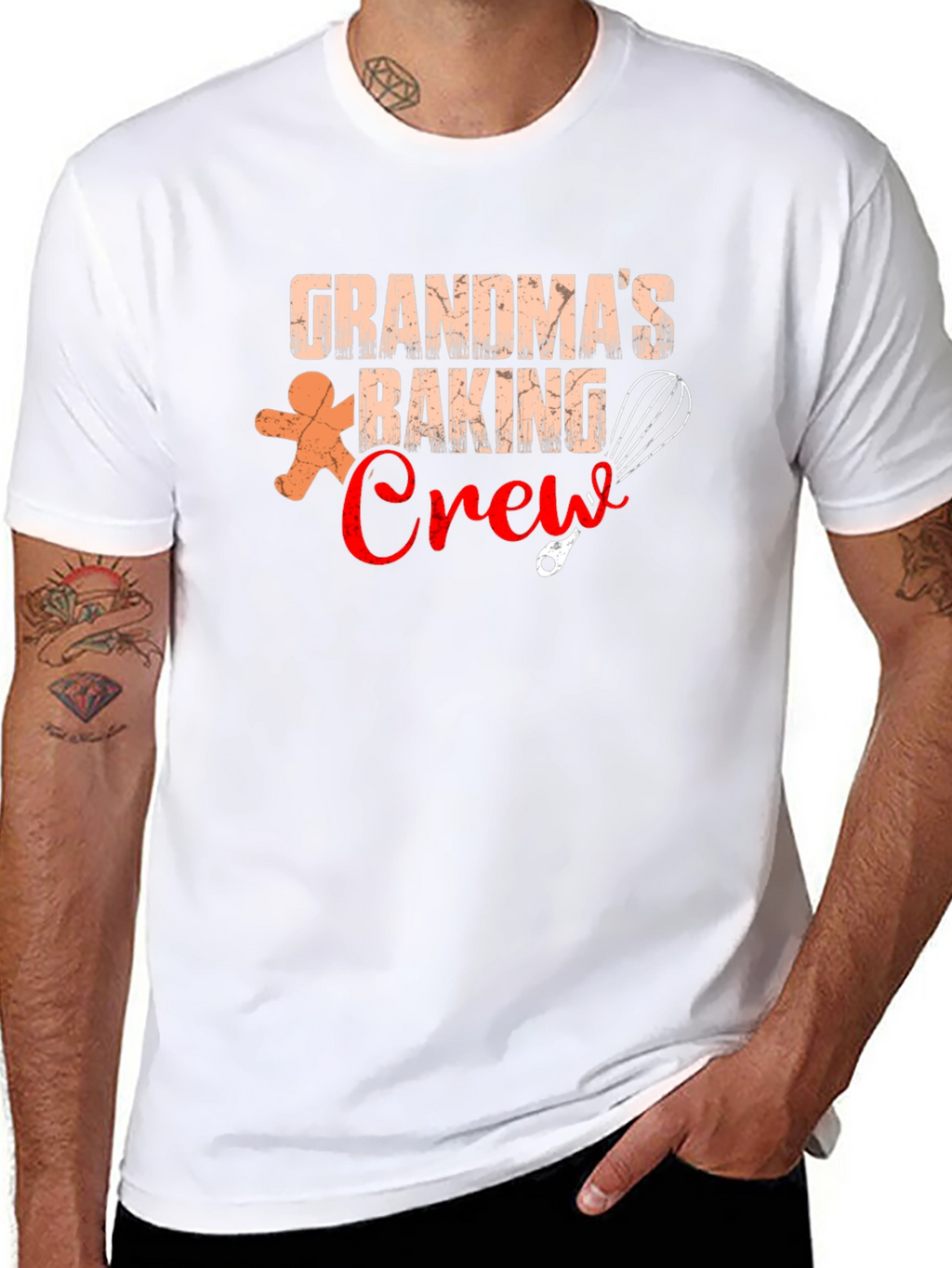 Grandmas Baking Crew T-Shirt - Holiday Baking Shirt