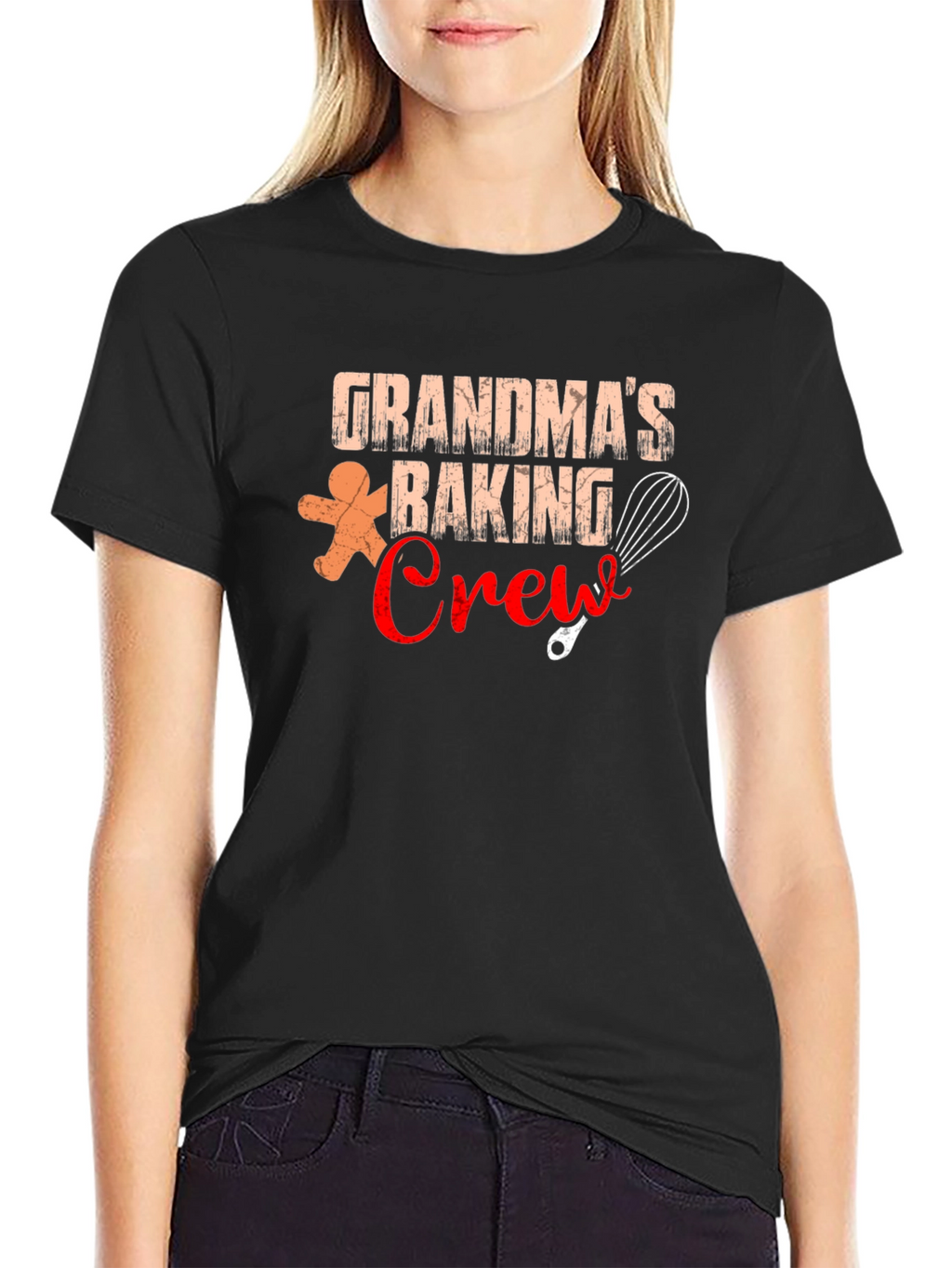 Grandmas Baking Crew T-Shirt - Holiday Baking Shirt