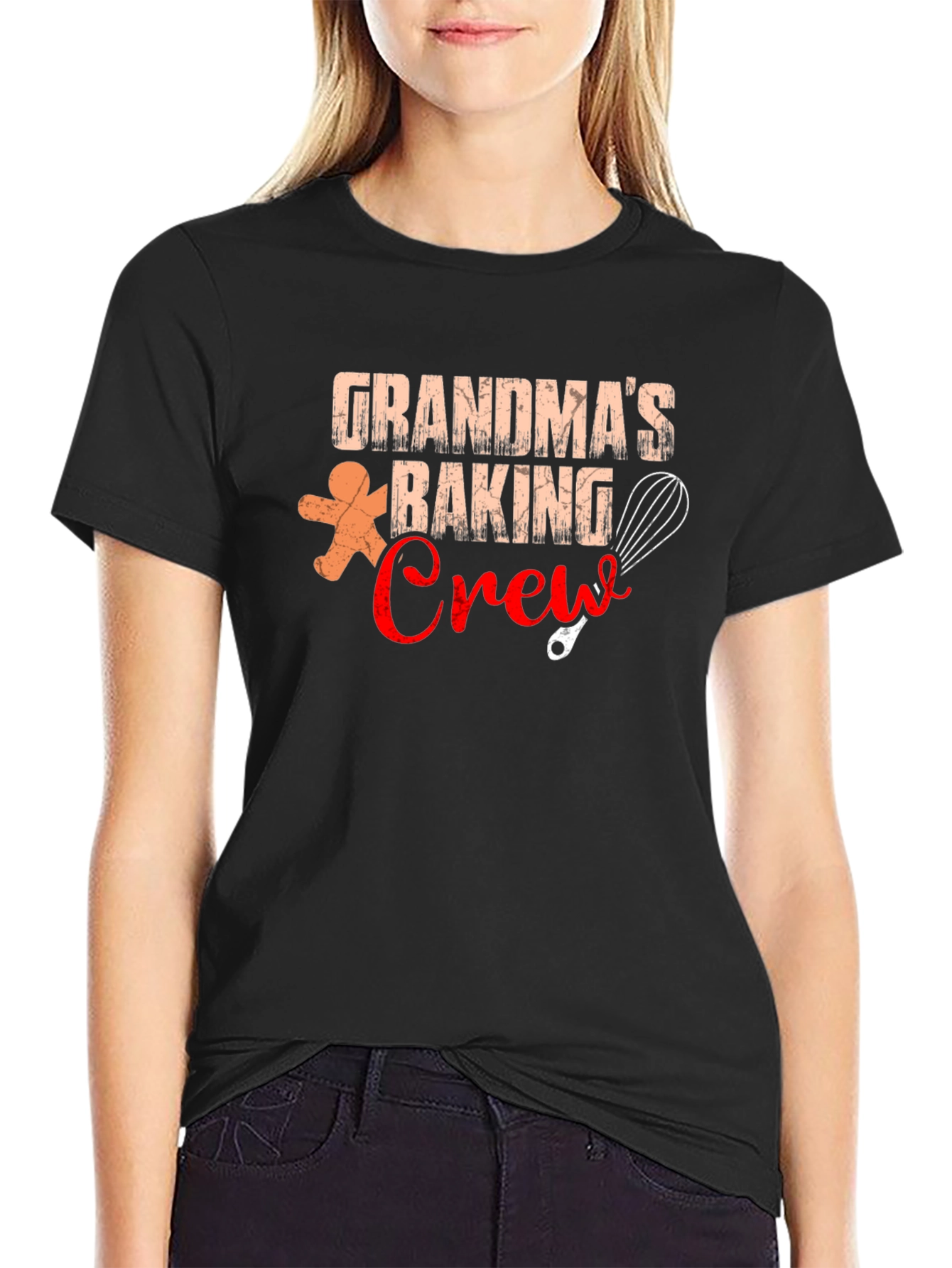 Grandmas Baking Crew T-Shirt - Holiday Baking Shirt