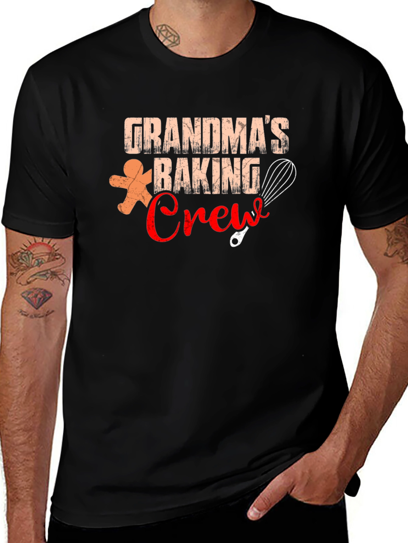 Grandmas Baking Crew T-Shirt - Holiday Baking Shirt