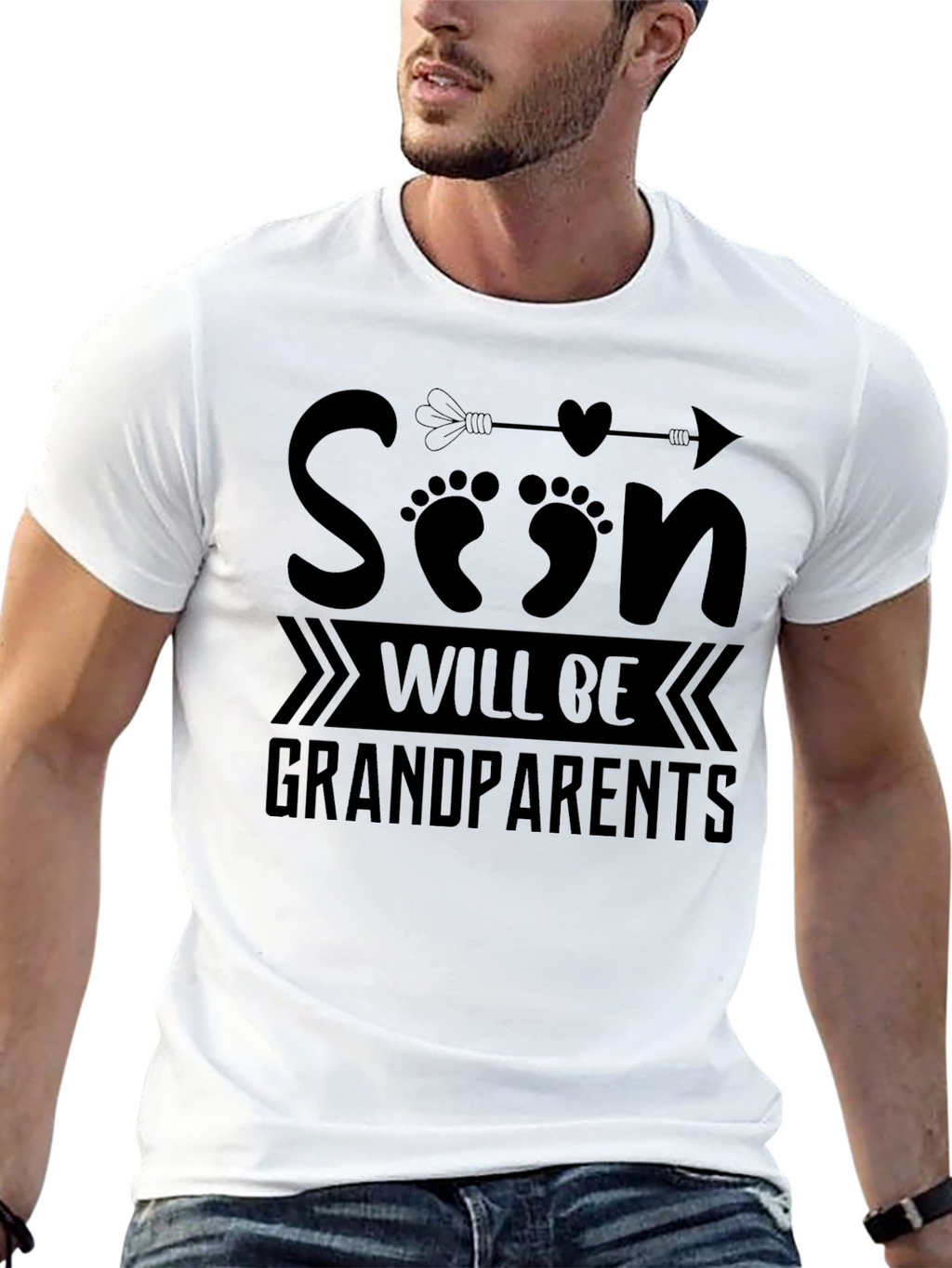 Soon To Be Grandparents Announcement T-Shirt