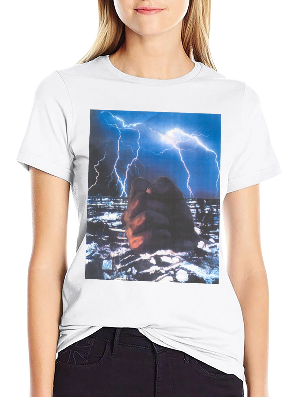 Lightning Storm Graphic T-Shirt