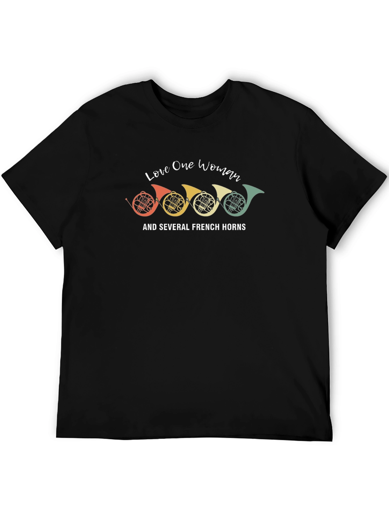Love One Woman & French Horns T-Shirt